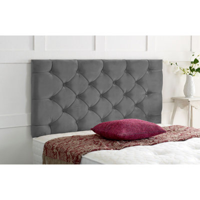 Upholstered Velvet Headboard