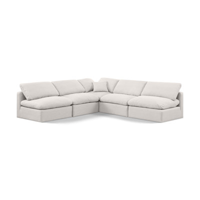Itala Upholstered L-Shaped Sectional Reversible