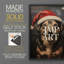 «Christmas Holiday Art - Series 2-XXXVIII», reproduction d'art encadrée - bois massif-759912143-759912177