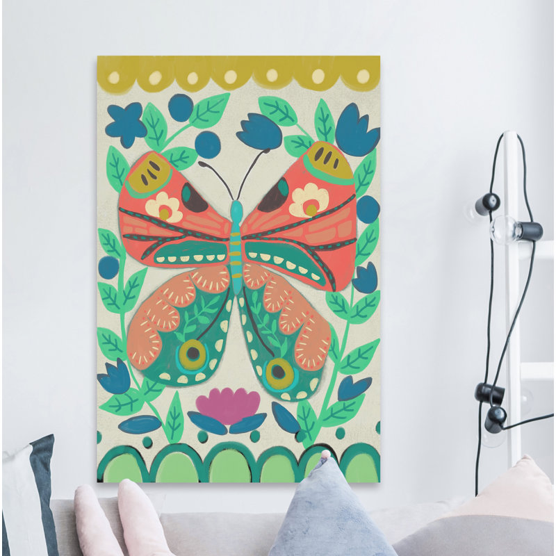 Petit «Flutterfly I», reproduction sur toile tendue Petit, H 18 po x l 12 po x P 1,5 po