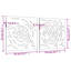 Adyn Steel Wall Decor