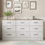 9 Drawer Wide Dresser For Bedroom-1036917109