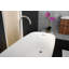 Straight 58.94'' L Soaking Bathtub-1187193007-1187193005