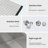 Double Bowl(50/50) Undermount Sink, Double Bowl Kitchen Sink 16 Gauge With Two Deep Basin