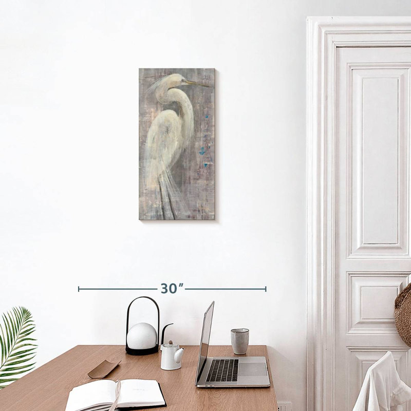 Aigrette côtière I, H 24 po x l 12 po