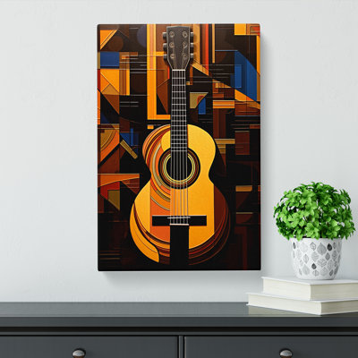 Acoustic Guitar - Wrapped Canvas