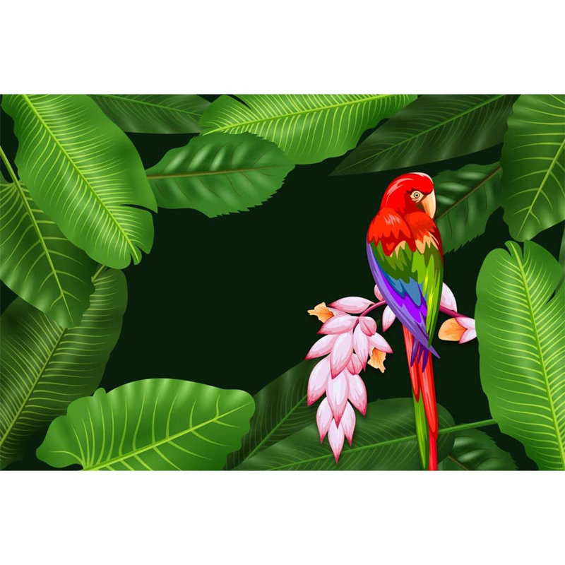 Peel & Stick Floral Border, 100" L x 144" W