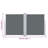 Ardos 20' x 0.03' Polyester Retractable Side Awning