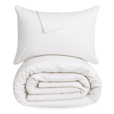 BedVoyage Duvet Cover 3pc Set - 100% Viscose from Bamboo - Cooling & Lightweight