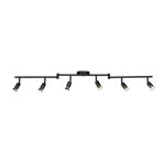 Payton 6 -Light Swing Arm Track Track Kit with Dimmable and Adjustable Head