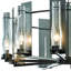 New Town 10 - Light Unique/Statement Wagon Wheel Chandelier-13926811