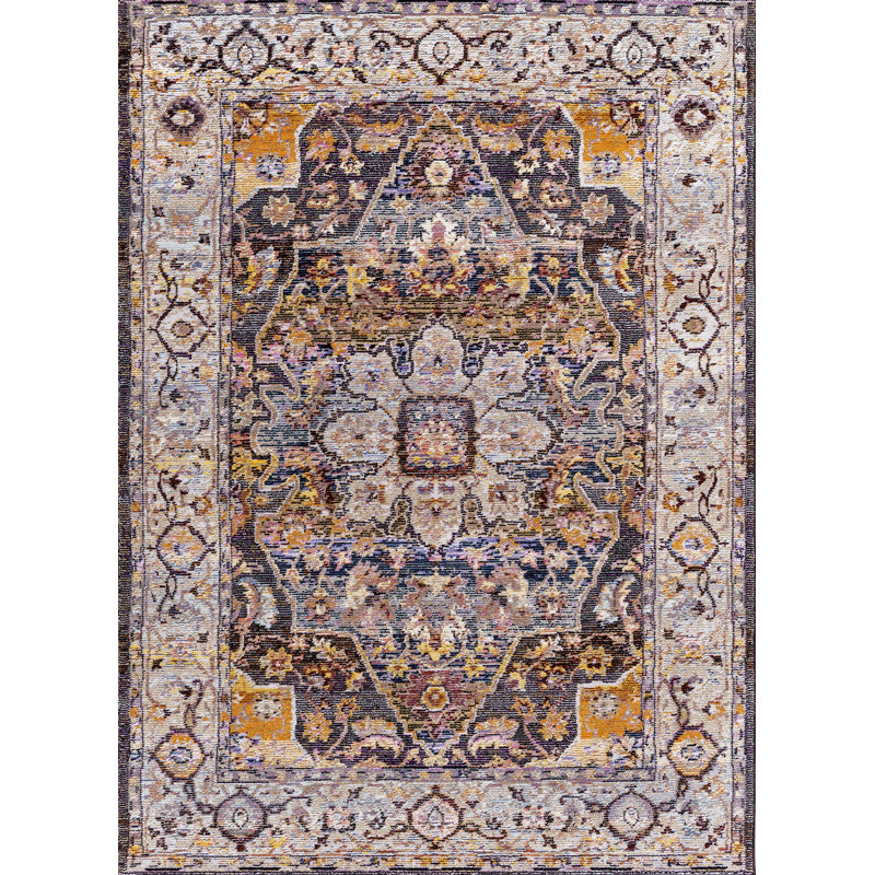 Lawnmont Oriental Indoor Rug, Rectangle 6'7" x 9'6"