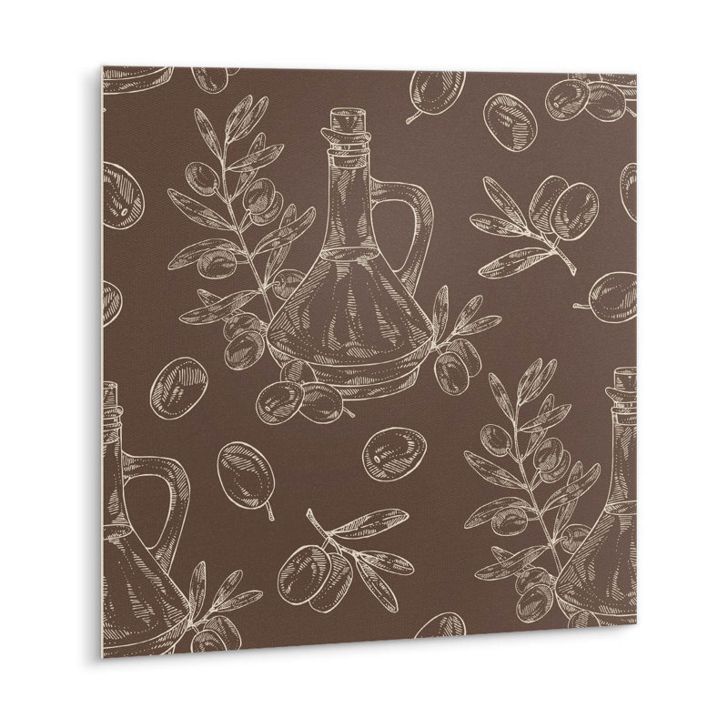 Sabrina 30cm x 30cm PVC Mosaic Tile in Brown