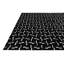 Tapis noir Jed