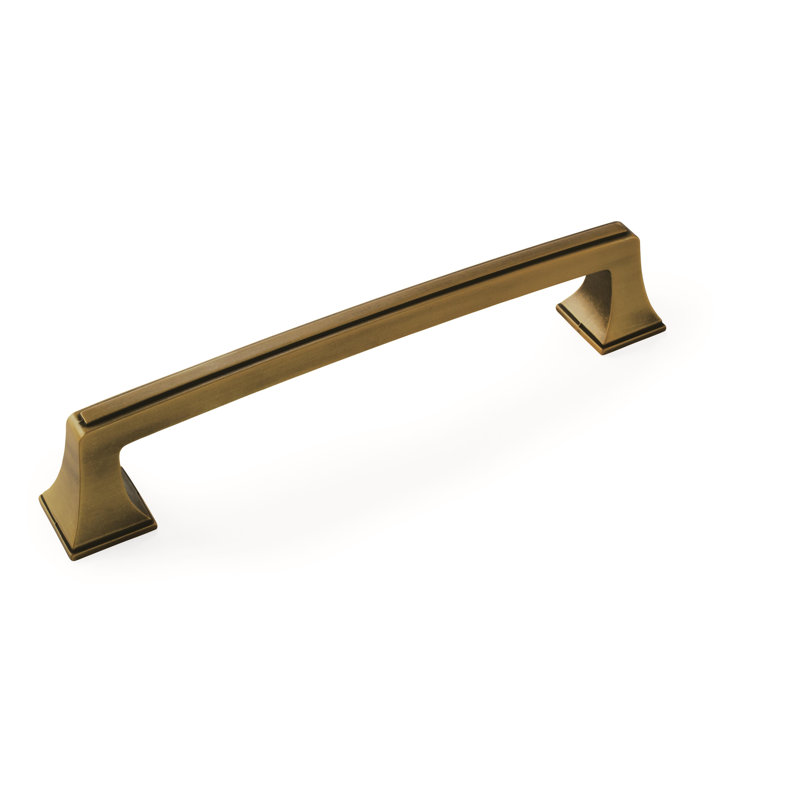 Poignée Mulholland, Bronze doré, 8"
