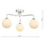 FEYA 3LT SEMI FLUSH GLS-553085111