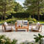 Ensemble de patio extérieur 4 pièces