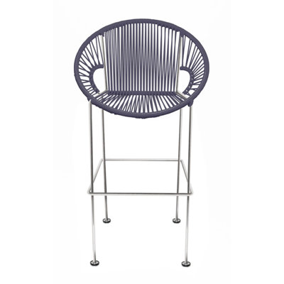 Counter Stool with Metal Frame