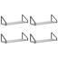 4 -Piece Steel Floating Shelf-974094769-974094770