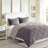Cozy King Bedding Sets, Polyester Reversible Diamond Quilt For Modern Home