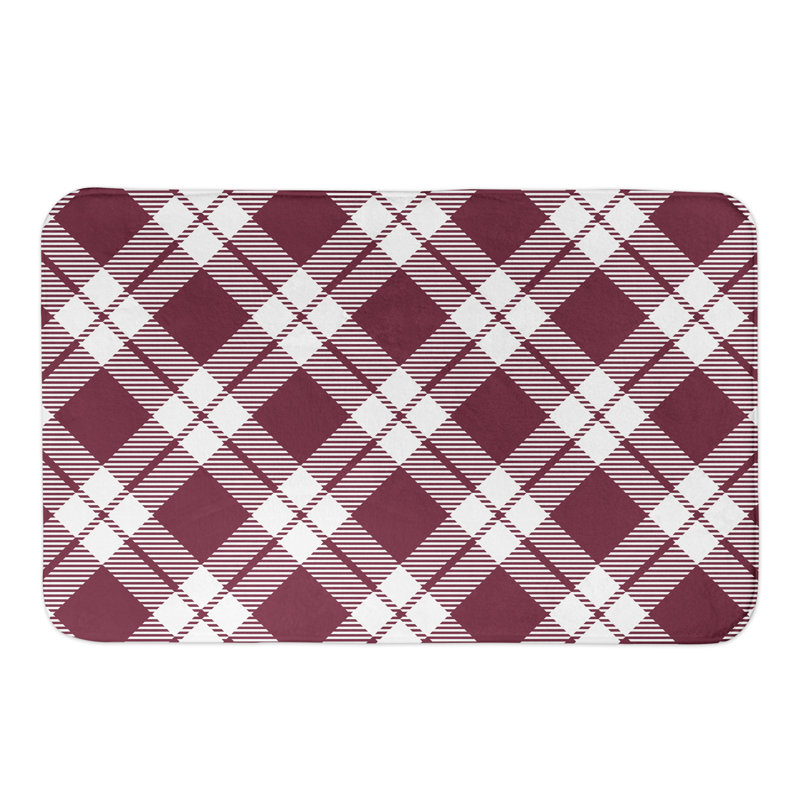 Tapis pour salle de bain Dewsbury, Marron