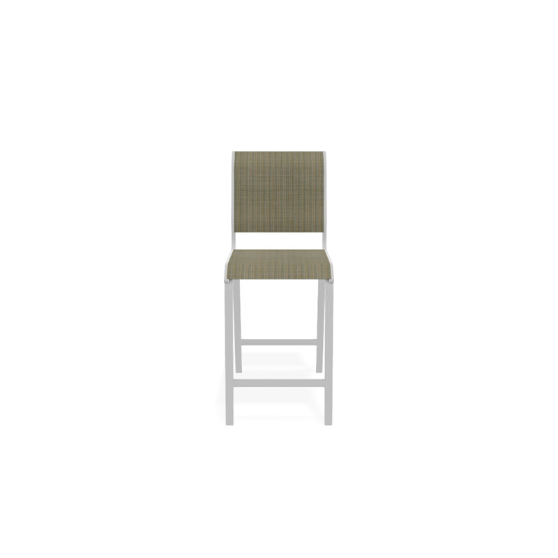 Tabouret de bar 26 po Holna, Blanc texturé, Skip