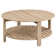 Lennix 1-Shelf Round Engineered Wood Coffee Table Natural