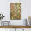 «Pink Wildflower Meadow», reproduction d'art sur toile - décor botanique rustique pour chambre à coucher ou couloir-115195438-115195443-115195439