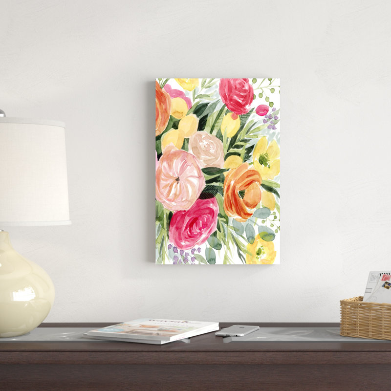 Blossoma Gathering II, H 18 po x l 12 po x P 1,25 po