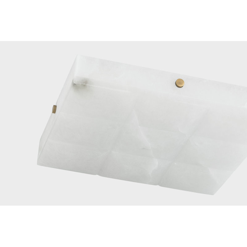 Gypsum 1 Light Flush Mount