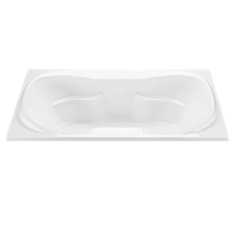 Tranquility 1 72" Whirlpool Bathtub, White