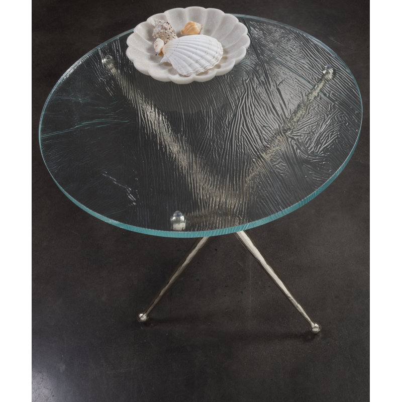 Marcus End Table, Champagne
