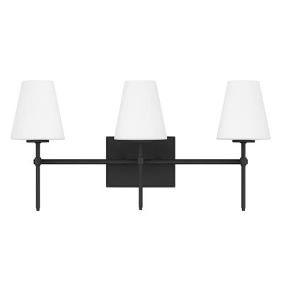 Hunter Camelia Stem Light Bathroom Vanity Wall Light Fixture