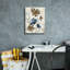 Toile épique Graffiti «Botanical Trio 3 Neutral» par Silvia Vassileva, 12 po x 16 po