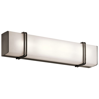 Barre d'éclairage de salle de bain 1 lumière Engebretson