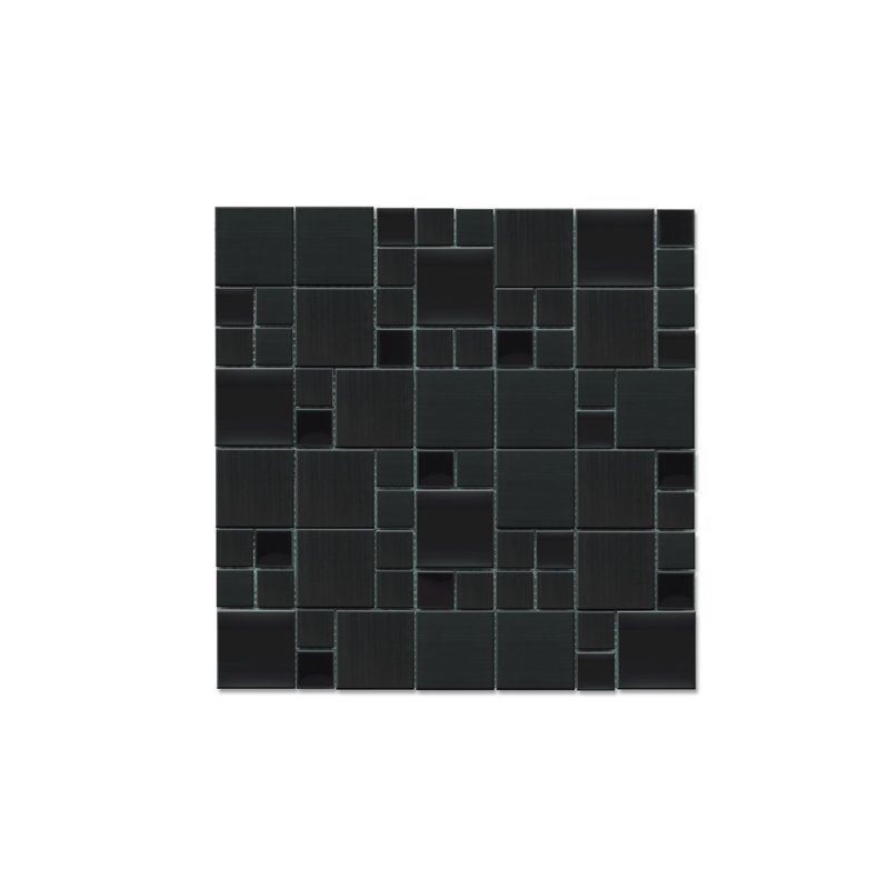 Carreau de mosaïque en métal pour mur et plancher