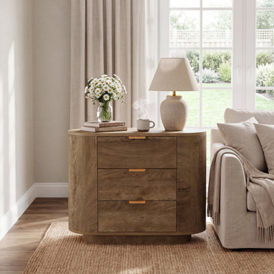 35.43 " W Standard Drawer Nightstand
