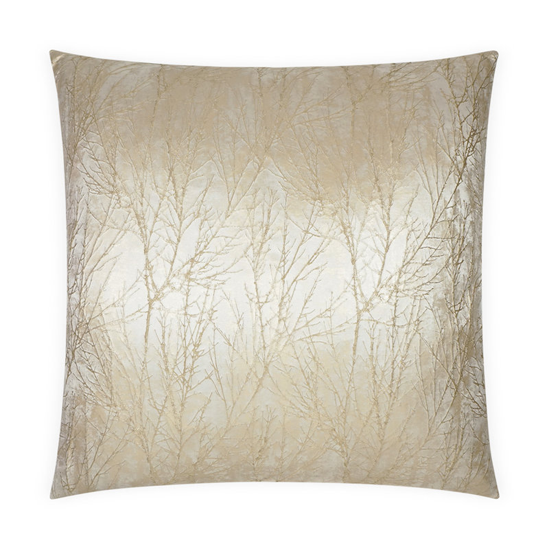 Twiggy Pillow Cover & Insert, Patina, Square 20"