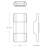 Billips Aluminium LED Wall Light-22376582