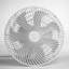 Senelux 10 Inch Wall Mounted Fan with Optional Remote Control and Four Selectable Windspeeds