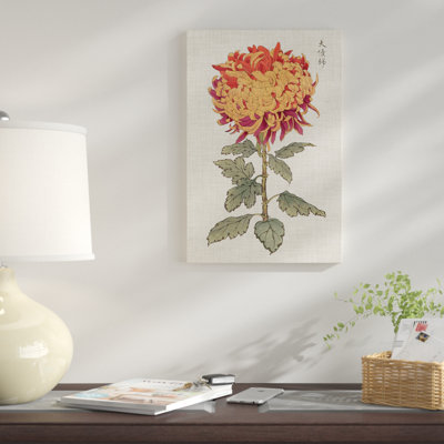 «Vibrant Mums III», impression sur toile tendue
