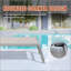Chaises longues en aluminium pour piscine avec table d'appoint-635874193