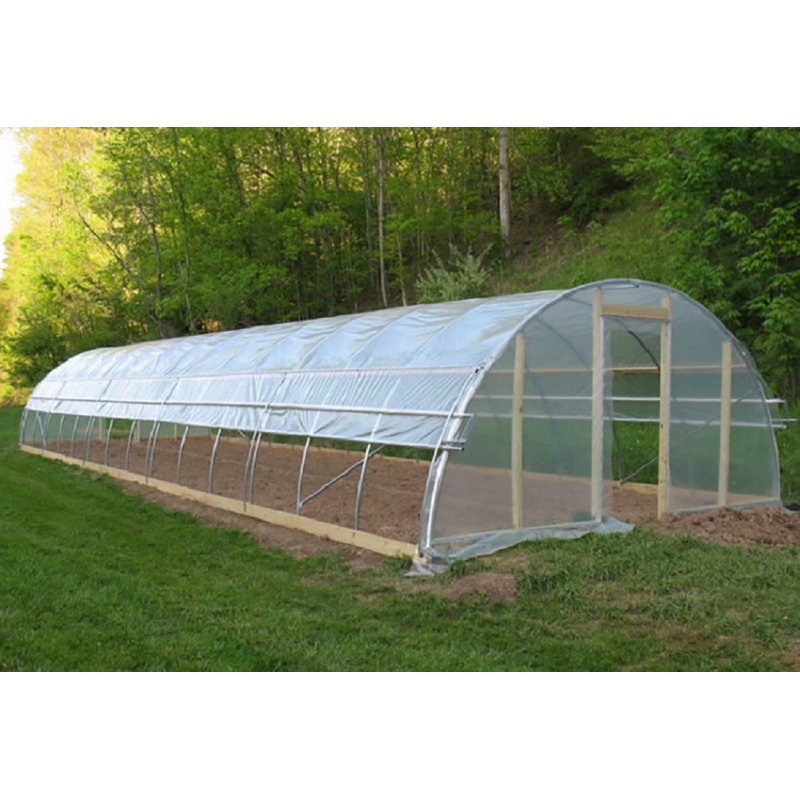 Couvercle de serre en plastique transparent de 12 pi * 100 pi avec effet d'isolation coupé librement