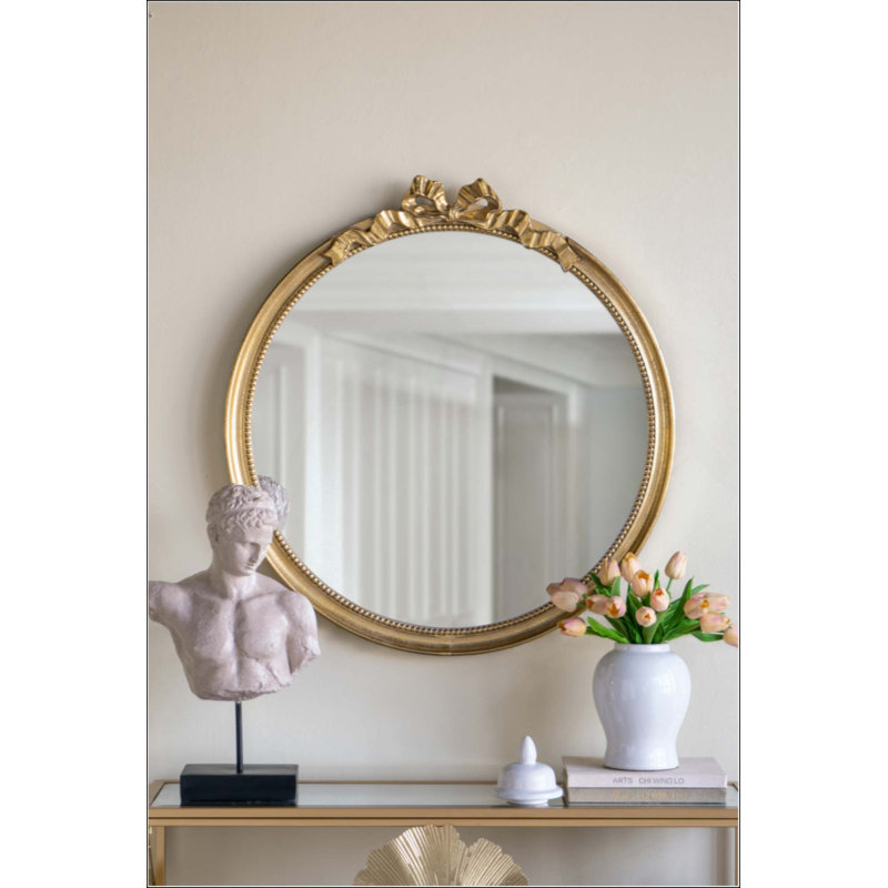 Miroir mural rond