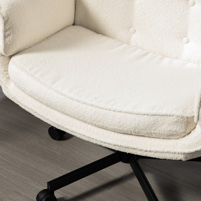 Cross Chair With 6 - Gear Adjustable , Wheels, And Lounge For Home Office Conference Room Comfort In Workplace Swivel Pattern, Wheels Upholstery Settings