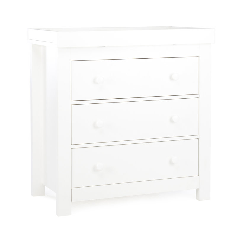 Aylesbury Kids 3 - Drawer Dresser, White