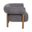 Chaise d'appoint arrondie avec pieds en bois-254028720-254028727