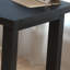 Bureau de direction en bois massif noir en forme de L-103464220-103464223