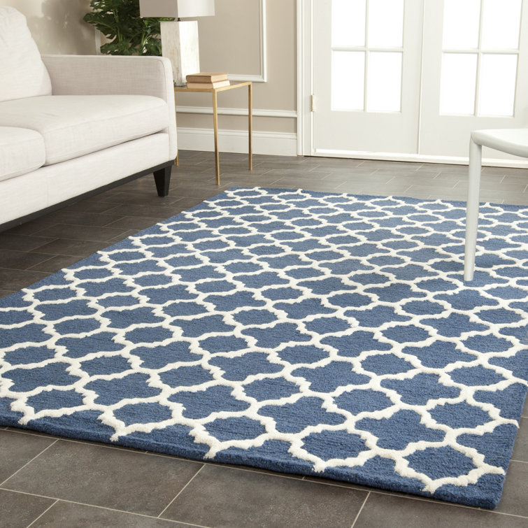 Cannen Hand Tufted Wool Geometric Rug