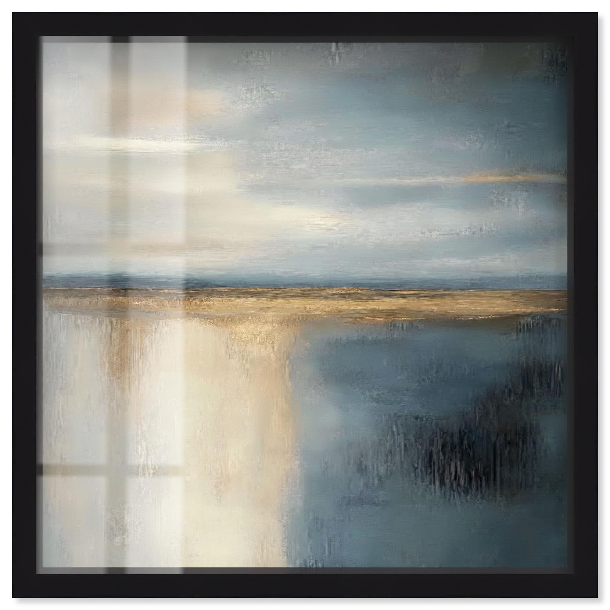 Art Remedy Coastal Dreams Shadowbox Print Blue Wall Art by Art Remedy ...